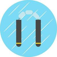 Nunchaku Vector Icon Design