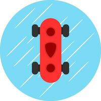 Longboard Vector Icon Design