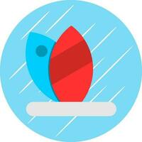 Surfboard Vector Icon Design