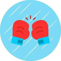 Boxing gloves Vector Icon Design