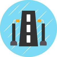 Street light Vector Icon Design