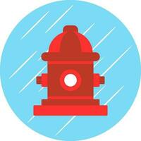Fire hydrant Vector Icon Design