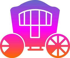 Carriage Vector Icon Design