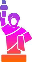 Statue Vector Icon Design