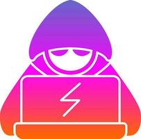 Hacker Vector Icon Design