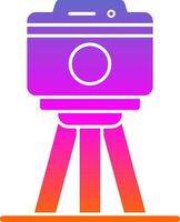 Tripod Vector Icon Design