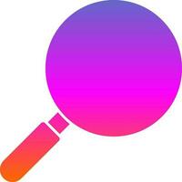 Magnifying glass Vector Icon Design