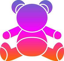 Teddy bear Vector Icon Design