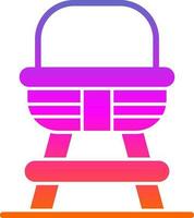 Baby chair Vector Icon Design