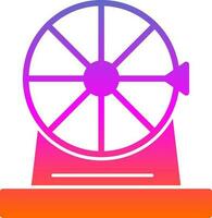 Wheel of fortune Vector Icon Design