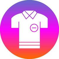 Polo shirt Vector Icon Design