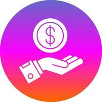 salvar dinero vector icono diseño