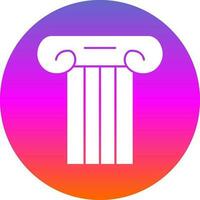 Ancient pillar Vector Icon Design