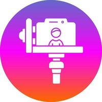 diseño de icono de vector de vlogger