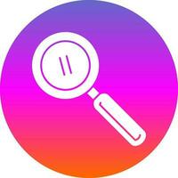 Magnifying glass Vector Icon Design