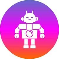 Robot Vector Icon Design