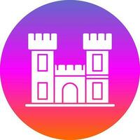 Castle Vector Icon Design