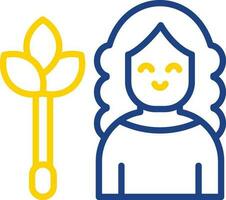 Hera Vector Icon Design