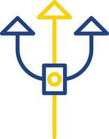 Trident Vector Icon Design