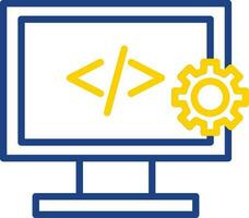 Web development Vector Icon Design