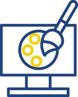 Digital art Vector Icon Design