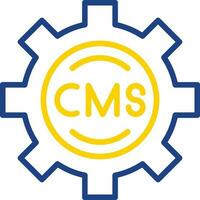 CMS Vector Icon Design