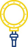 Ring light Vector Icon Design