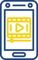 Video Vector Icon Design