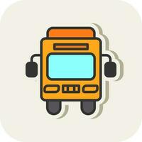 Bus Vector Icon Design