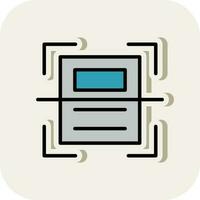 Scanner Vector Icon Design