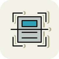 Scanner Vector Icon Design