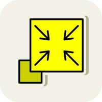 Resizing Vector Icon Design