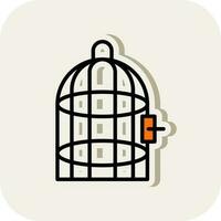 Cage Vector Icon Design