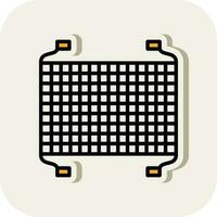 Fishing net Vector Icon Design