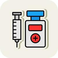 Vaccine Vector Icon Design