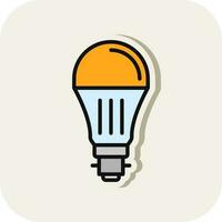 Light bulb Vector Icon Design