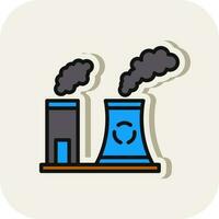 Atmospheric pullution Vector Icon Design