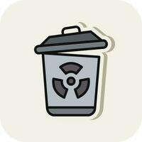 Toxic waste Vector Icon Design