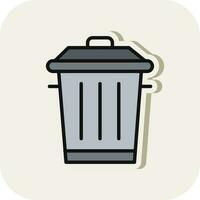 Trash Vector Icon Design