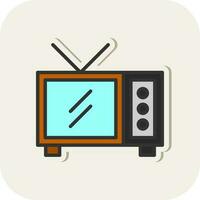 Teleision Vector Icon Design