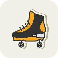 Skates Vector Icon Design