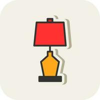 Lamp Vector Icon Design