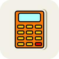 diseño de icono de vector de calculadora