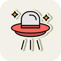 Ufo Vector Icon Design