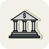 Bank Vector Icon Design