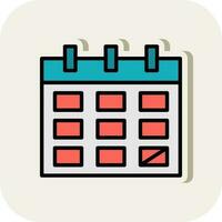 Calendar Vector Icon Design