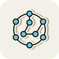 Nanotechnology Vector Icon Design