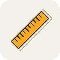 Ruler Vector Icon Design