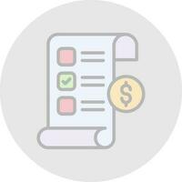 Invoice Vector Icon Design