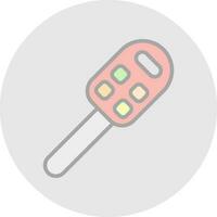 Car Key Vector Icon Design